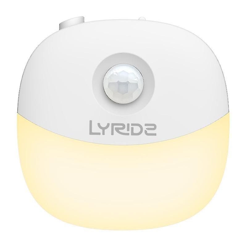 Ug-in Led Motion Sensor Night Light， Warm White Led Nightlight With Dusk To Dawn Sensor， Motion Sensor