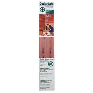 CedarSafe 14 in. x 4 in. with Variable Length Aromatic Cedar Natural Closet Liner Boards 15 sq. ft. FL6015N