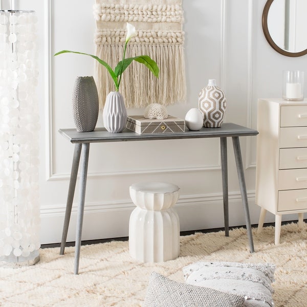 SAFAVIEH Marshal Slate Grey Console Table - 47.3