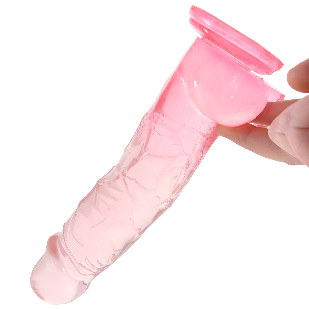 King Cock 8 Inch Ballsy Dildo in Pink