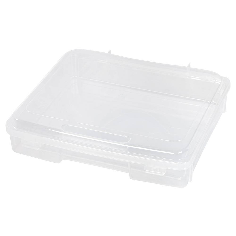 IRIS 7 Qt. Portable Project Storage Box in Clear 150655