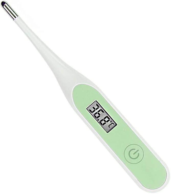 1 Pc Digital Basal Thermometer Quick Read Electronic Thermometer 20 Seconds Rapid Test Thermometer For Adult Babygreen