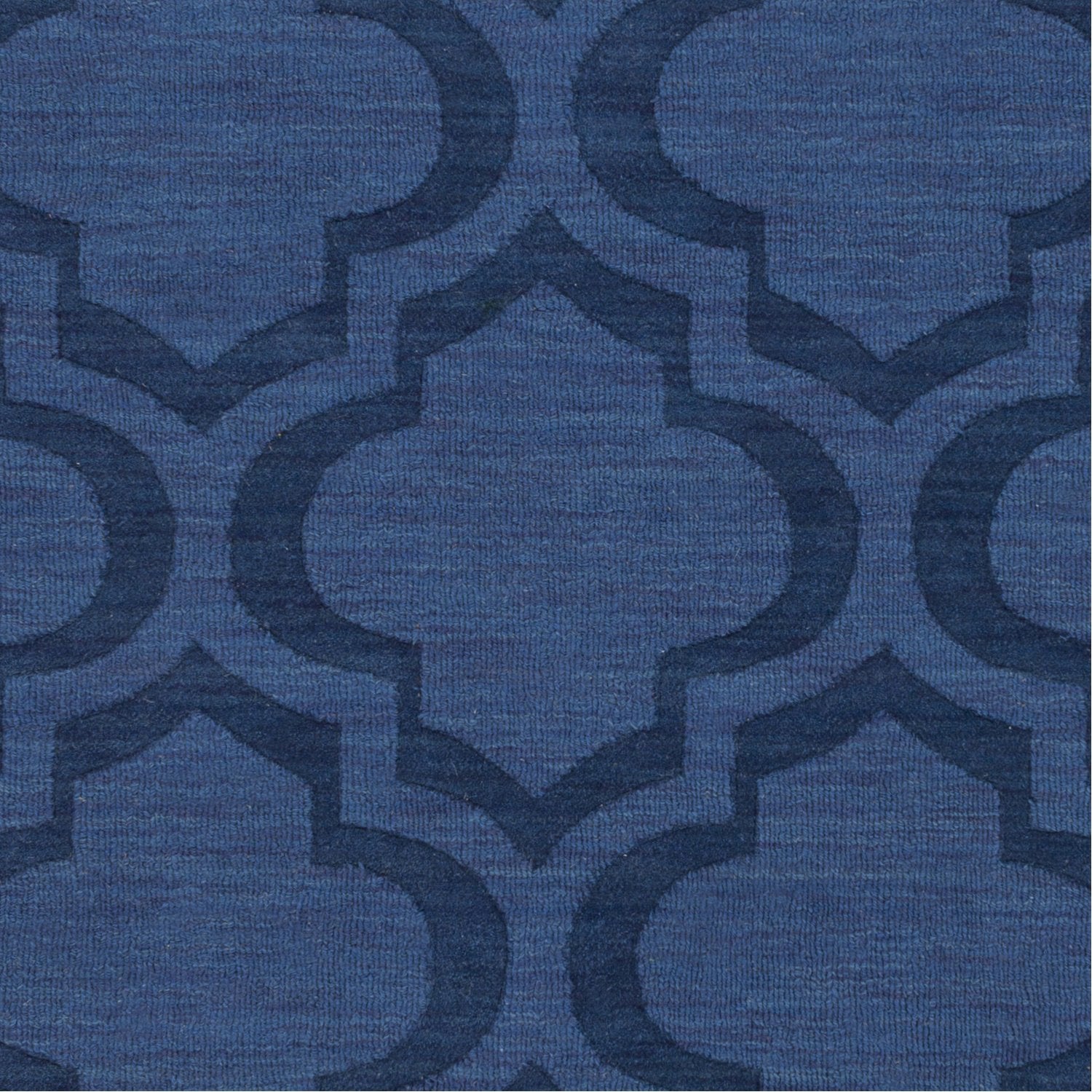 Central Park Rug in Dark Blue