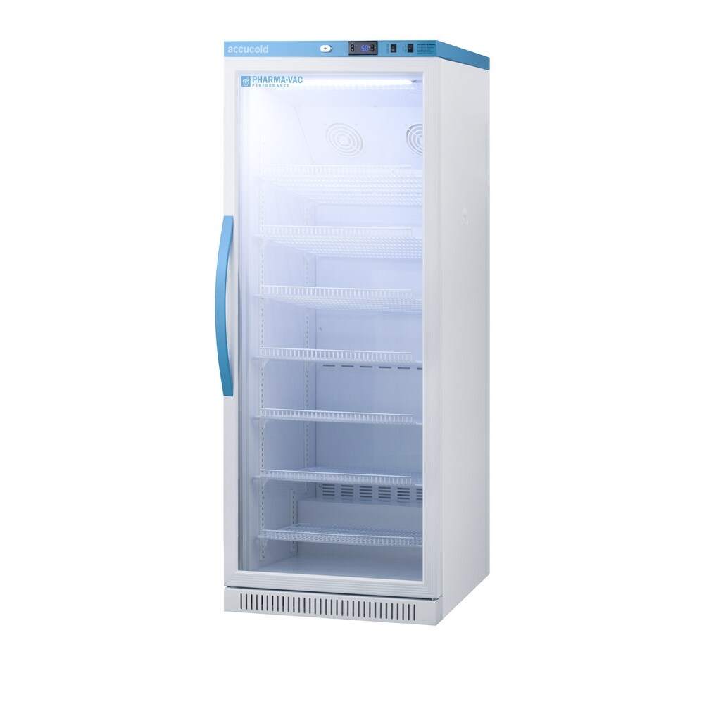 Summit Accucold 24 Inch Wide 12 Cu. Ft. Vaccine Refrigerator with   Glass