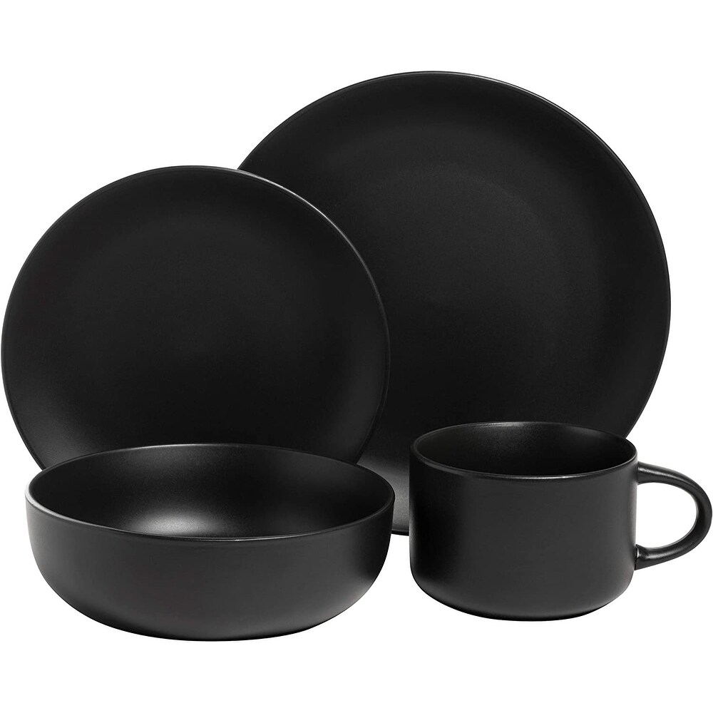 Wazee Matte 32 Pc Coupe Dinnerware Set