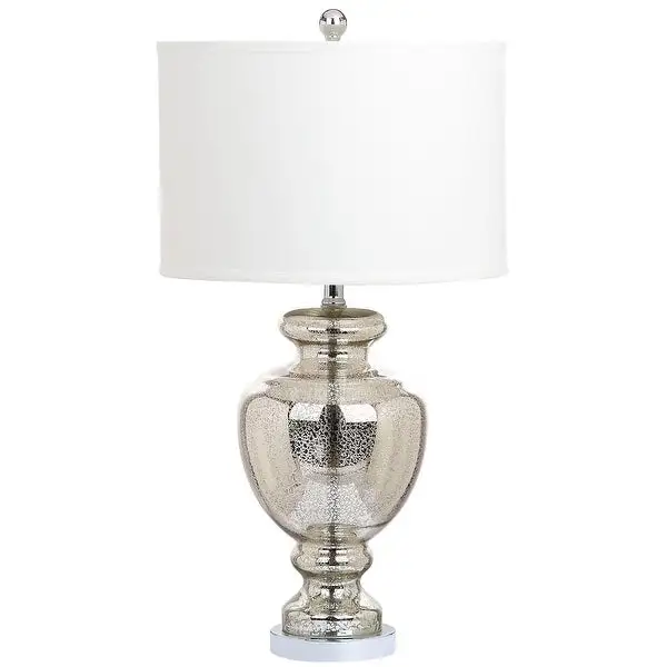 SAFAVIEH Lighting 28-inch Morocco Mercury Glass Table Lamp - 15