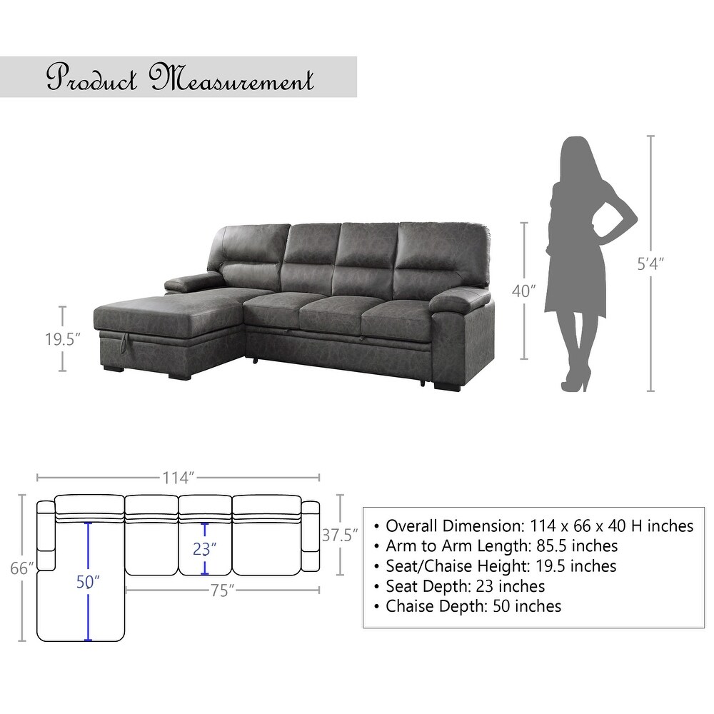 Apollo Sectional Sofa Chaise  Left Chaise