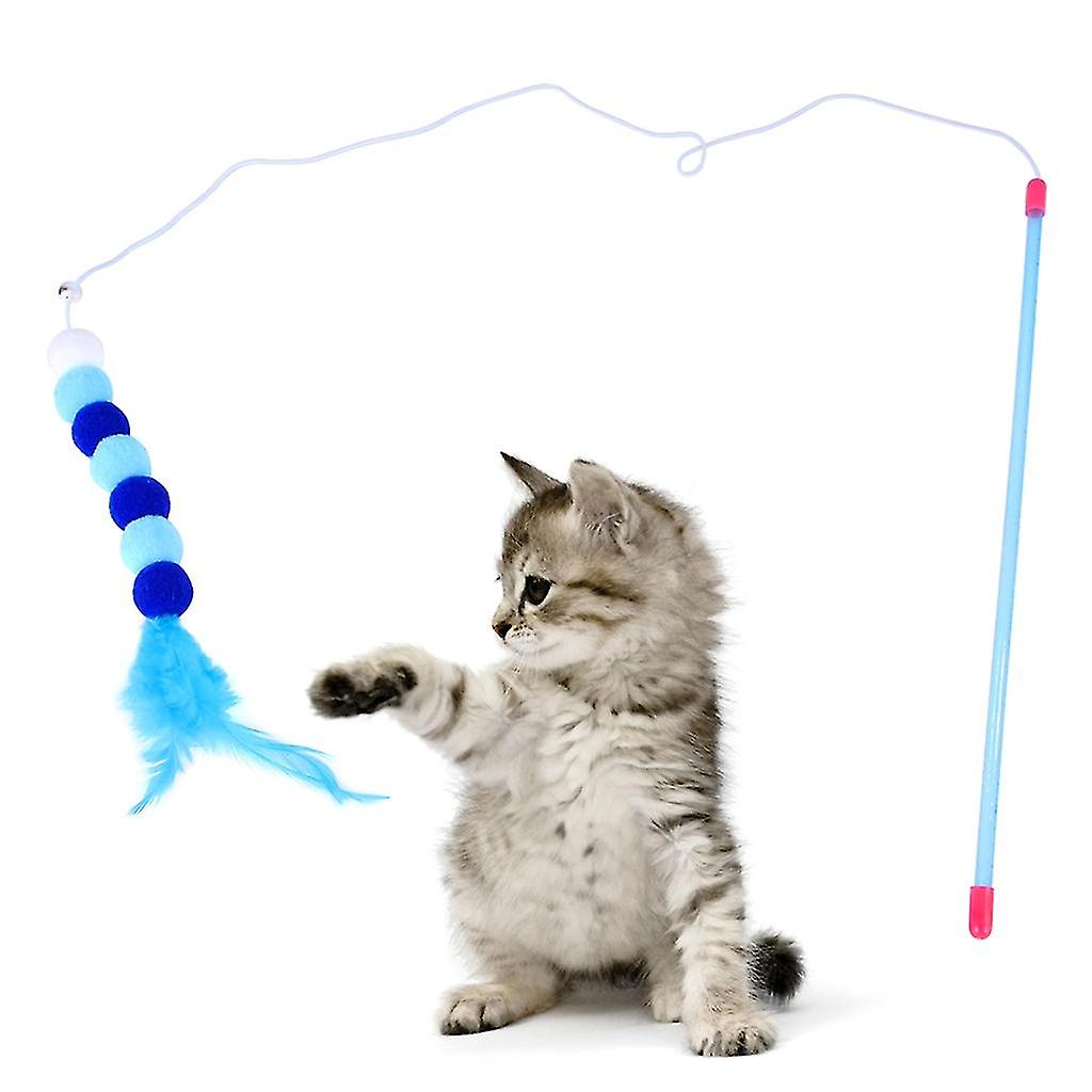 15pcs/set Cat Toy Set For Indoor Cats Cat Stick Toy Wand Cat Interactive Toy