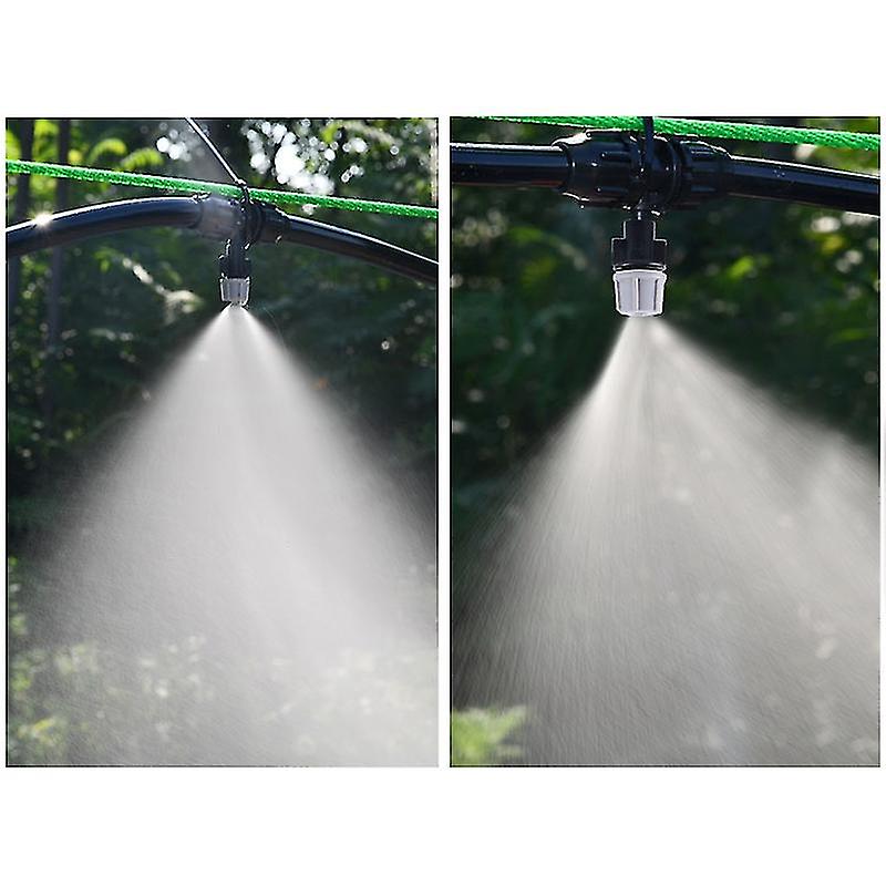 50x Spray Water Fog Misting Nozzle Water Cooling System Greenhouse Plants Spray Sprinkler Head Spra