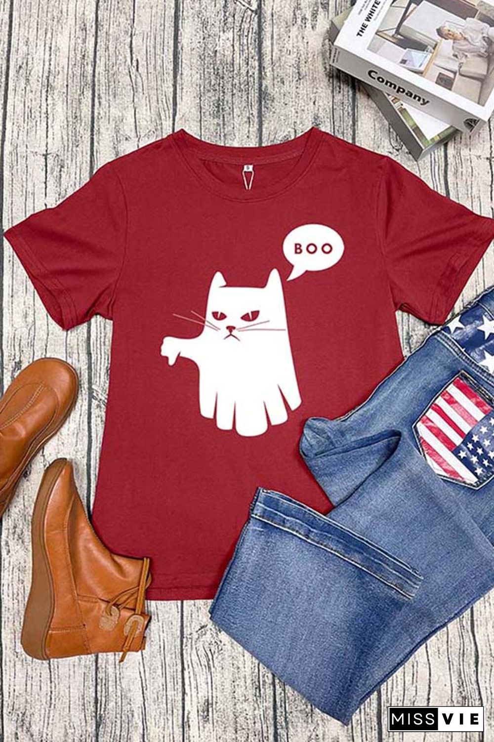 Ghost Of Disapproval,Boo,Halloween T-Shirt Wholesale