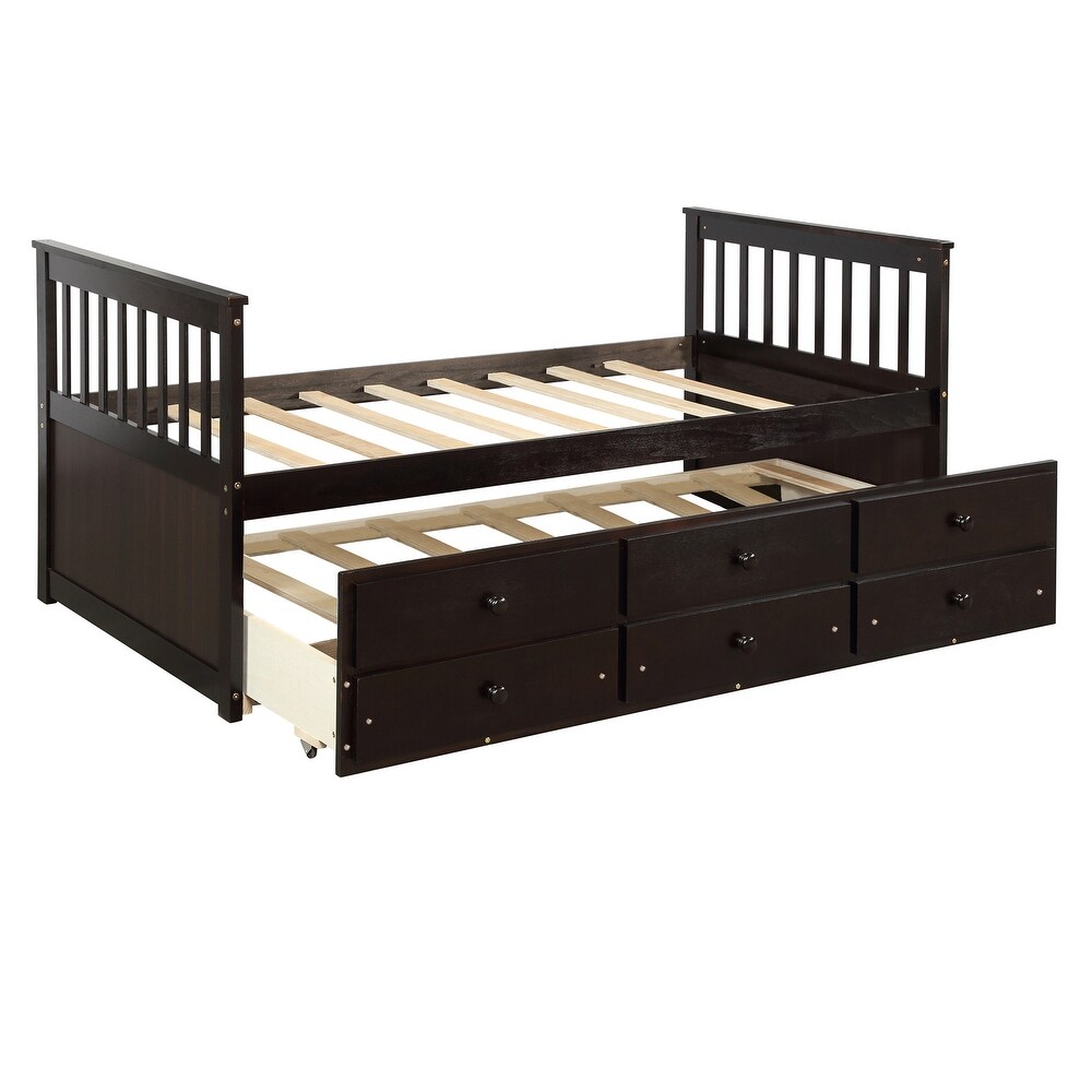 Double Sofa Bed With Trundle Bed And Storage Drawers This Bed Has A Clean  Classic Silhouette That Exudes Subtle Elegance