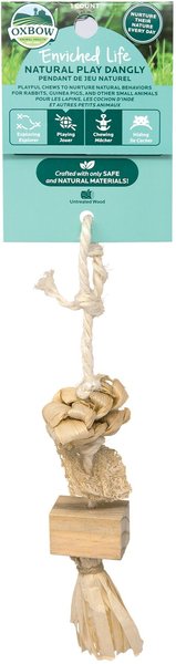 Oxbow Enriched Life Natural Play Dangly Small Animal Toy， Style Varies