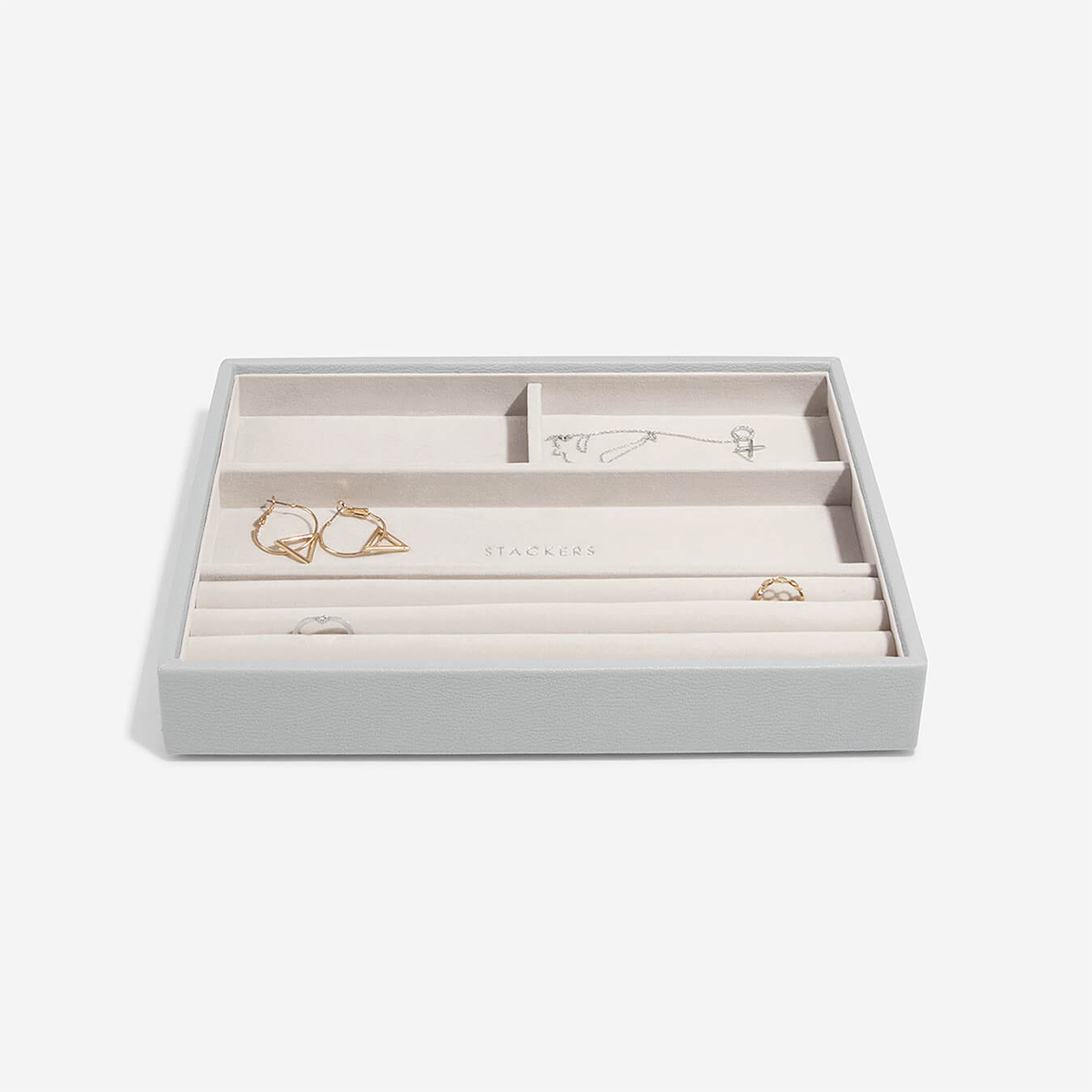 Stackers Pebble Grey Classic Jewelry Box Collection