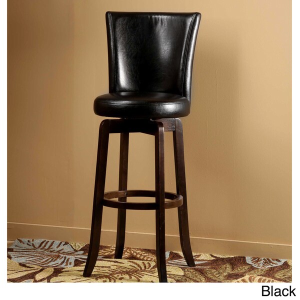 Hillsdale Copenhagen Wood Swivel Stool