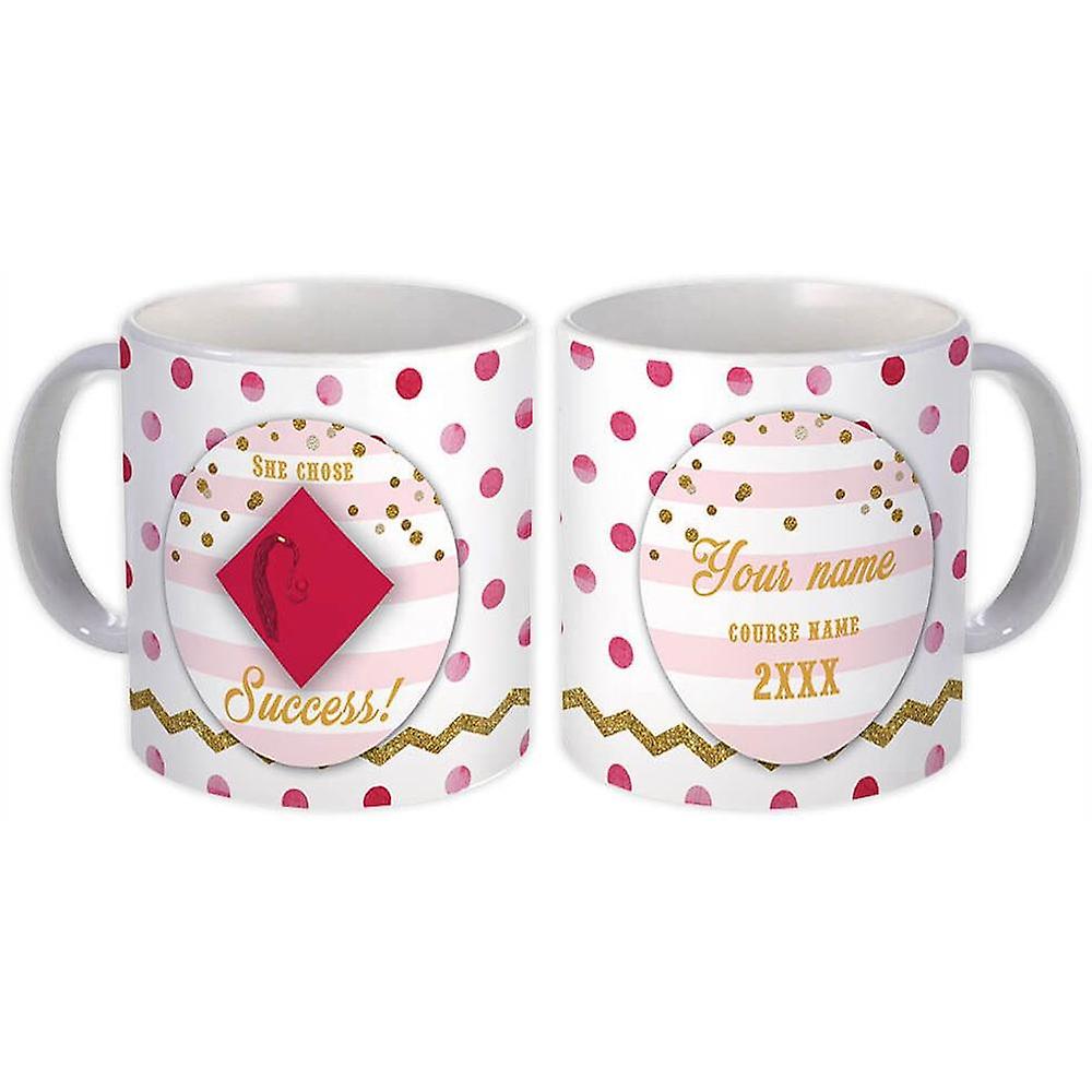 Gift Mug: She Chose Success Perosnalized