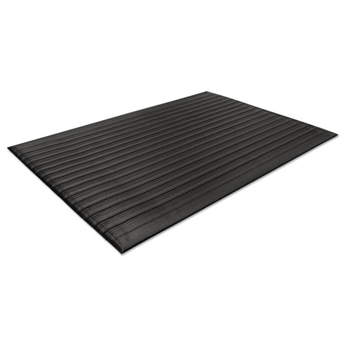 Millennium Mat Company Air Step Antifatigue Mat | Polypropylene， 24 x 36， Black | MLL24020302