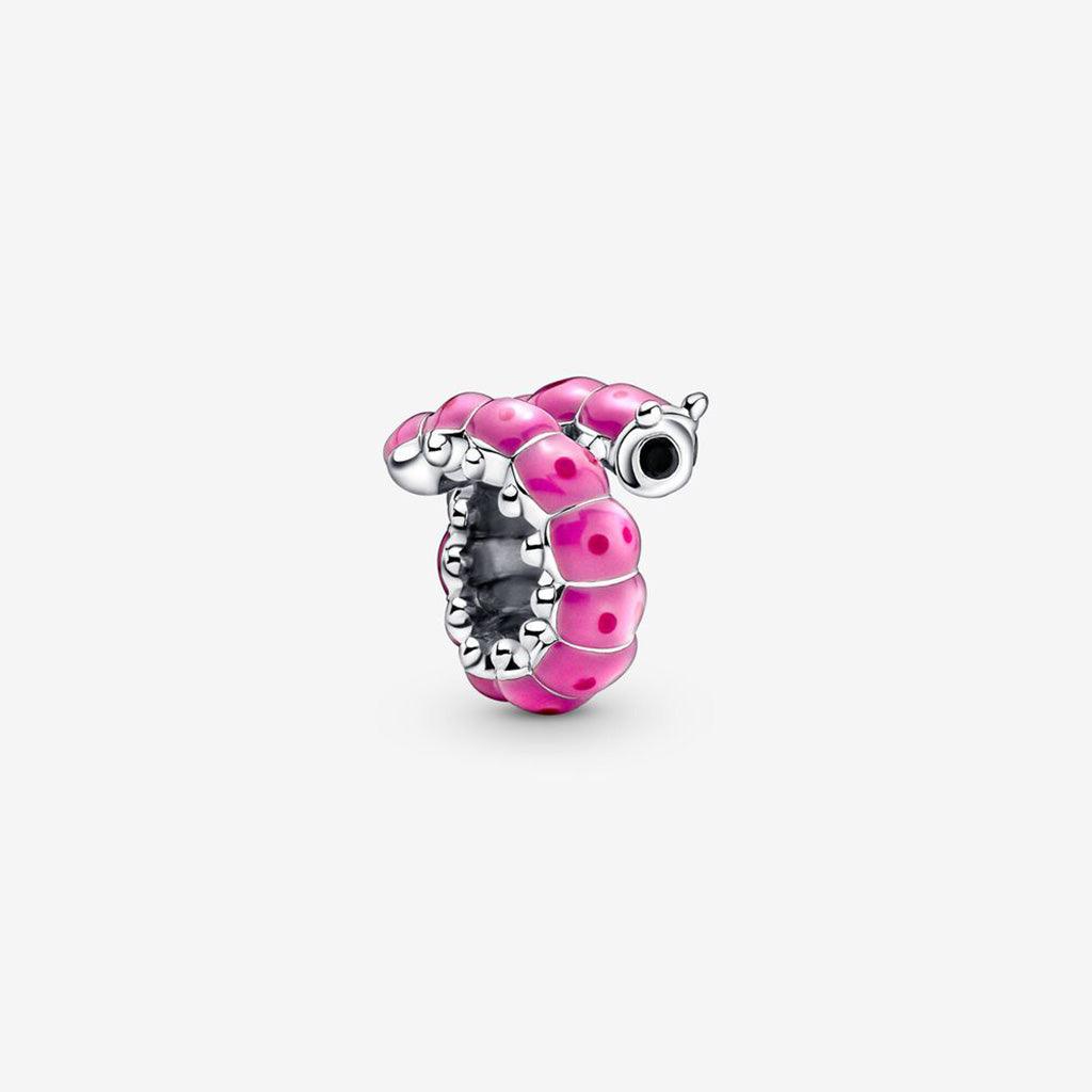 PANDORA  Cute Curled Caterpillar Charm