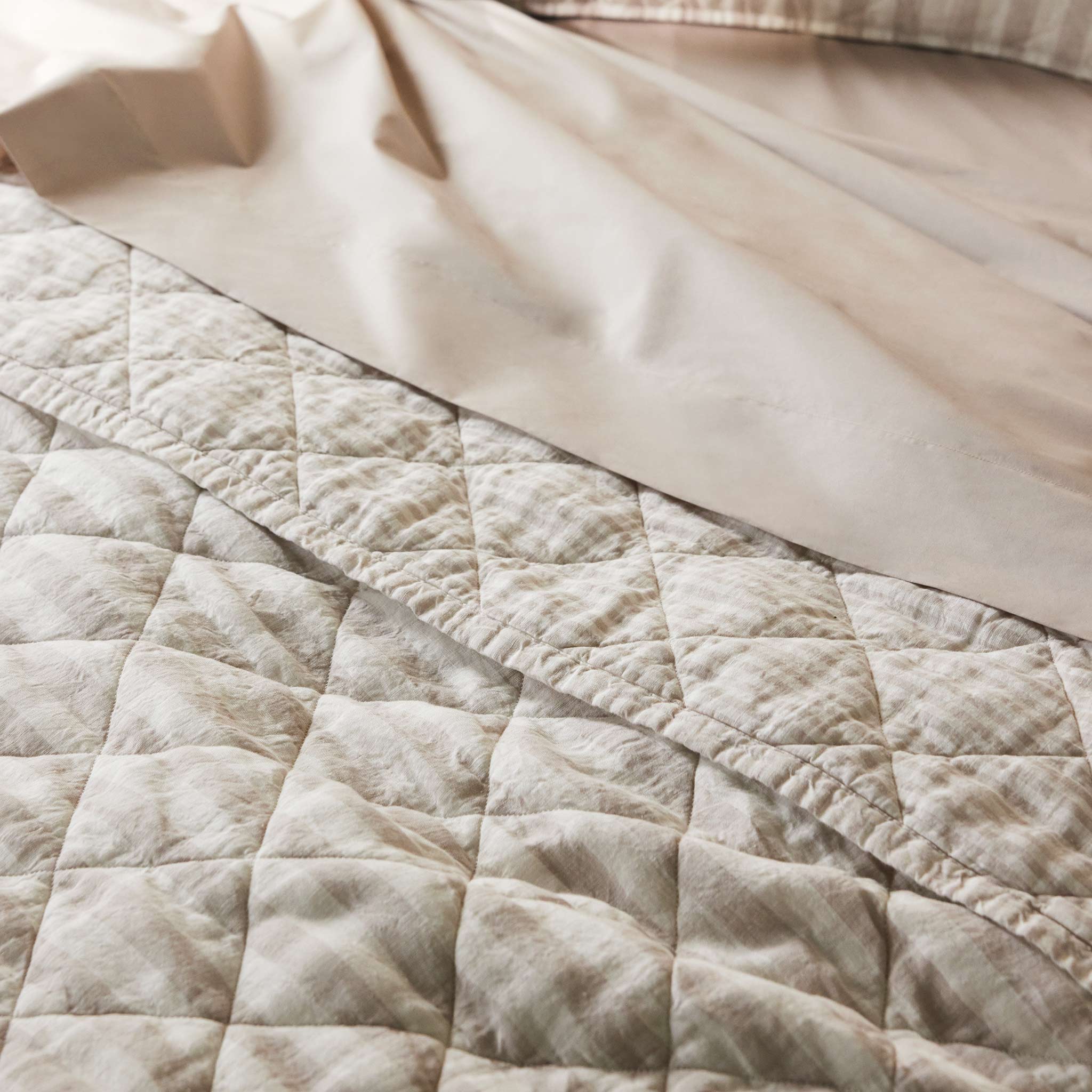 Linen Quilt Set