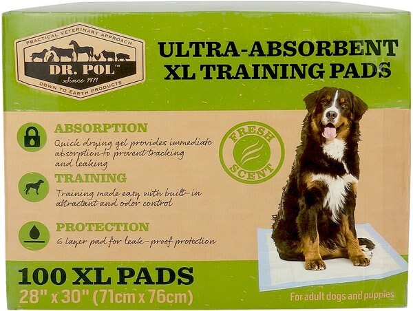 Dr. Pol 28x30-in Fresh Scent Dog Training Pad