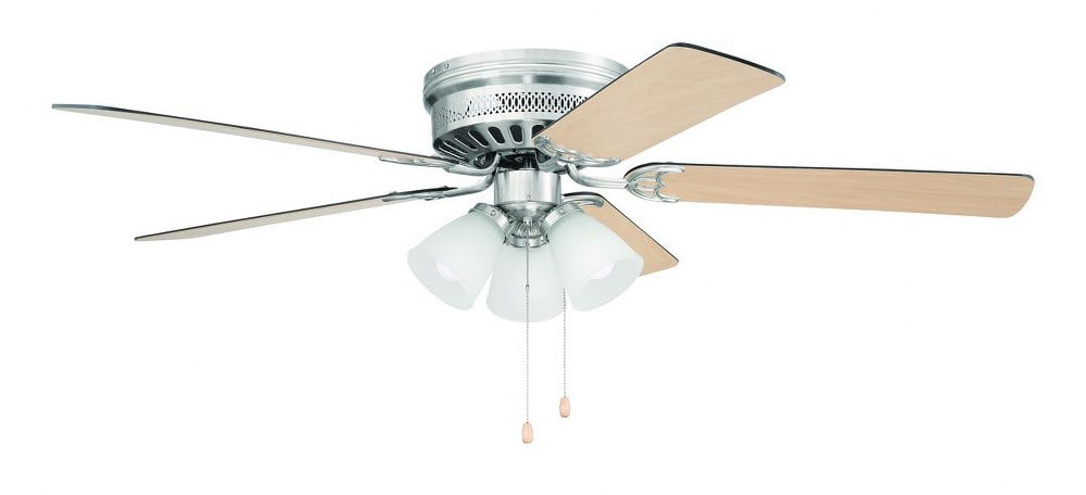 Litex - 5 Blade Ceiling Fan with Light Kit-12 Inches Tall and 52 Inches Wide