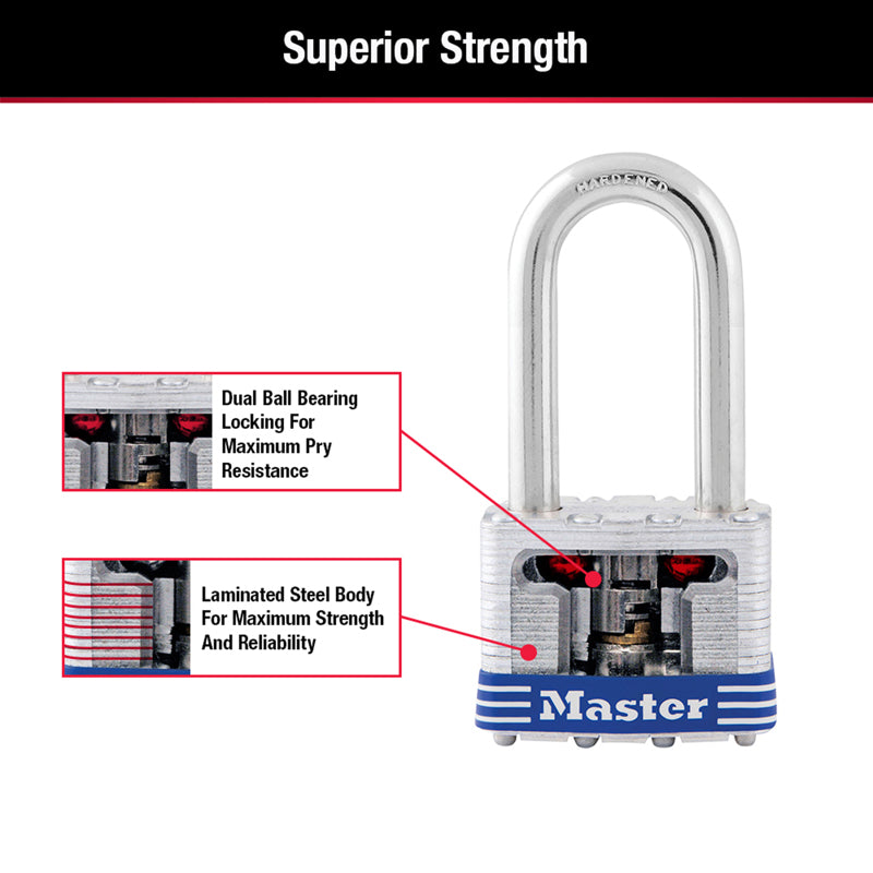 LAM PADLOCK 1-9/16