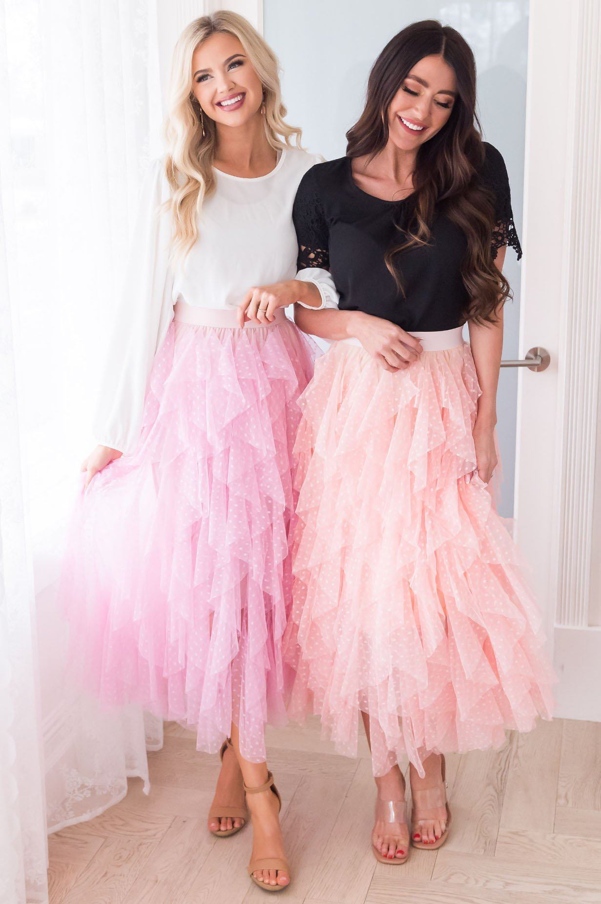 Polka Dot Party Tulle Skirt