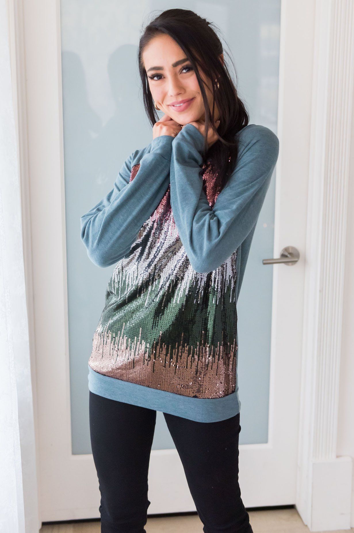 Layers of Joy Modest Sweatshirt