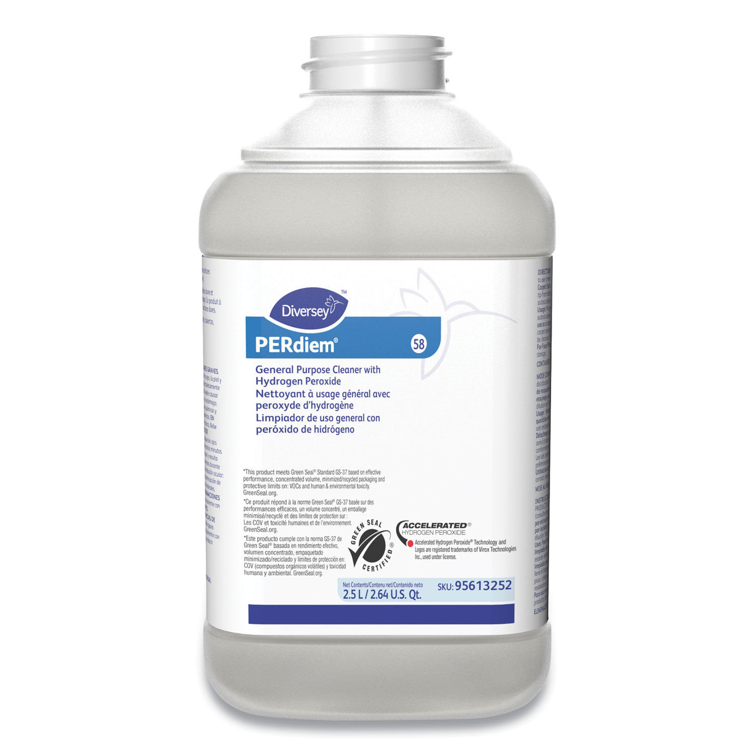 Perdiem General Purpose Cleaner With Hydrogen Peroxide by Diverseyandtrade; DVO95613252