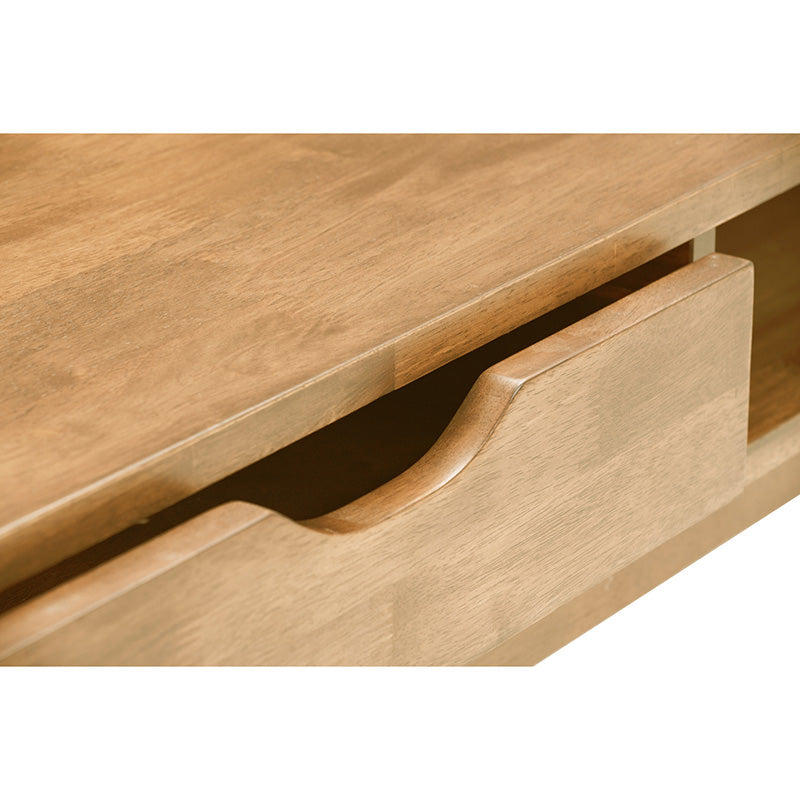 LAMAR Entertainment TV Unit with 2 Drawers 150cm - Natural