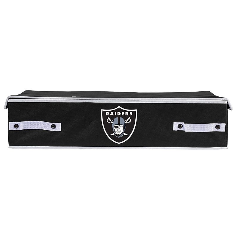 Franklin Sports Oakland Raiders Large Under-the-Bed Storage Bin