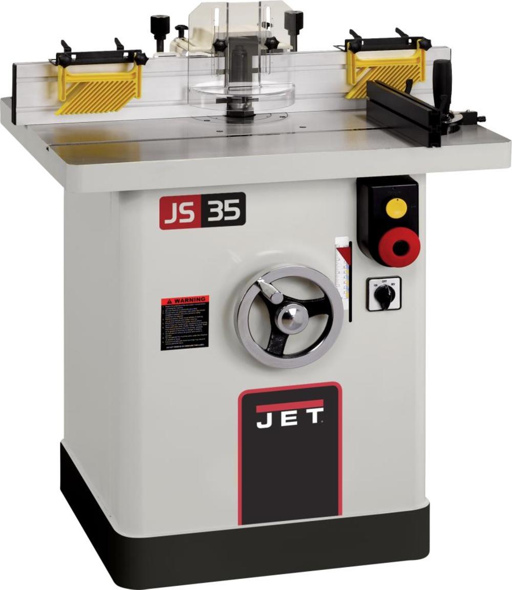 JWS-35X5-1 Industrial Shaper 5 HP， 1Ph ;