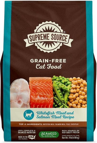 Supreme Source Whitefish Meal and Salmon Meal Grain-Free Dry Cat Food