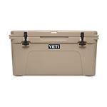 YETI Tundra YT65T Ice Cooler， 52 lb Ice， 42 Cans Beer Capacity， Polyethylene， Desert Tan， Polyester Handle