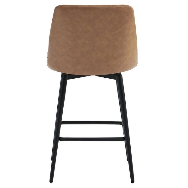 Ariel Counter Height Swivel Barstool Set of 2