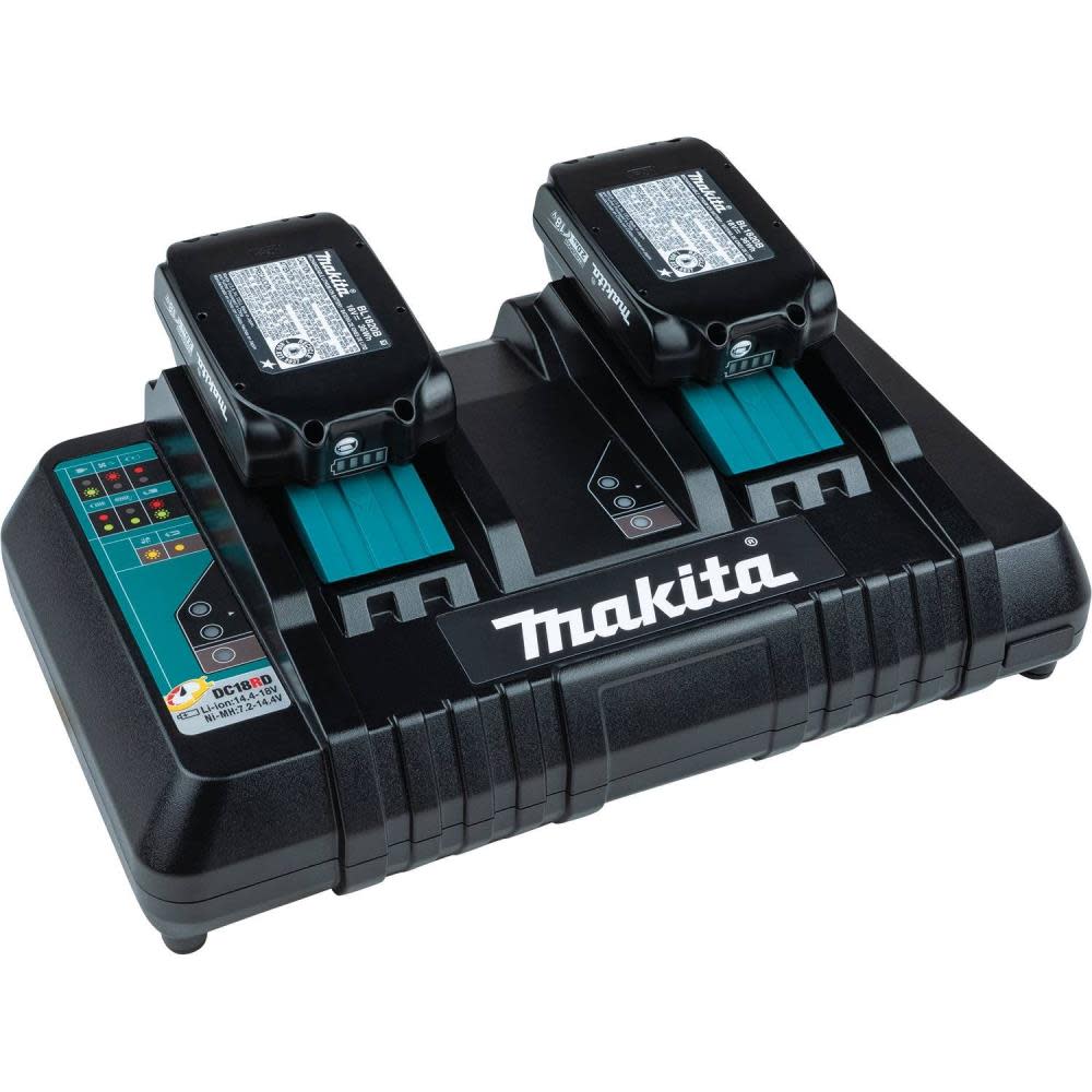 Makita 18V Lithium Ion Dual Port Charger ;