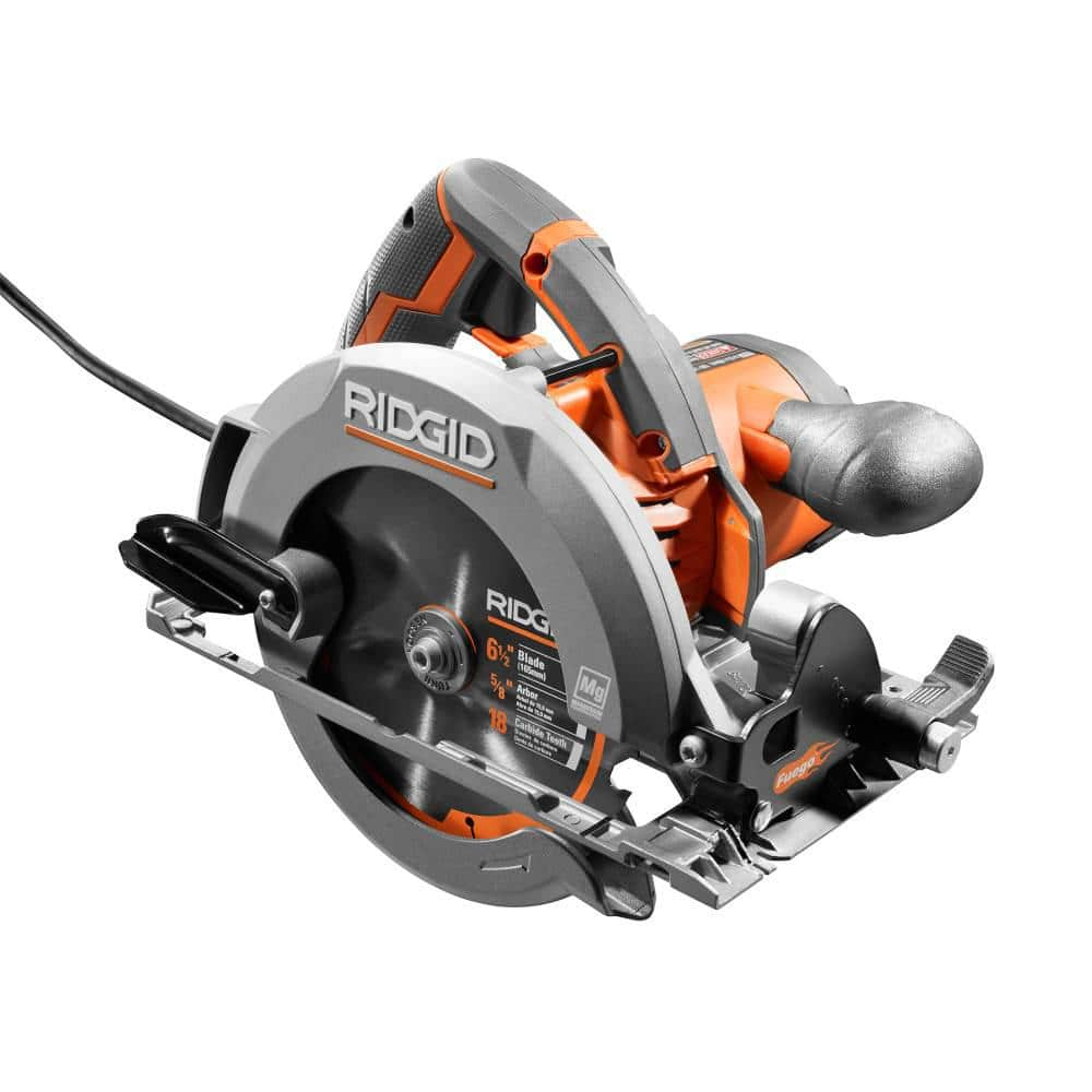 RIDGID 12 Amp Corded 6-1/2 in. Magnesium Compact Framing Circular Saw R3204