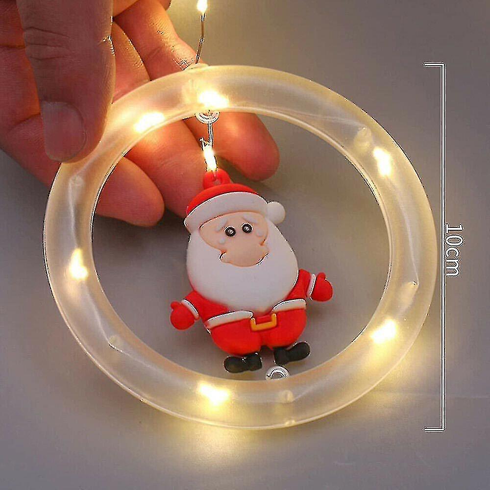 Usb Led Christmas String Fairy Lights Xmas Window Curtains Hanging Decors Lamps