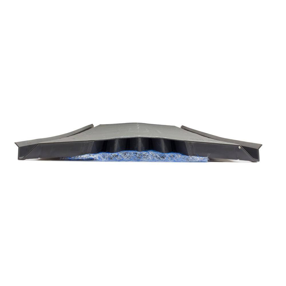 Air Vent Shinglevent II 1.4 in. x 14 in. x 48 in. Ridge Vent in Black with Nails (Sold in Carton of 104 ft. Pieces Only) SHFVBLN