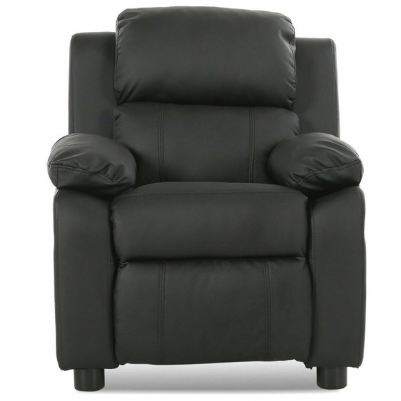 Costway 07528134 Kids Deluxe Headrest  Recliner So...