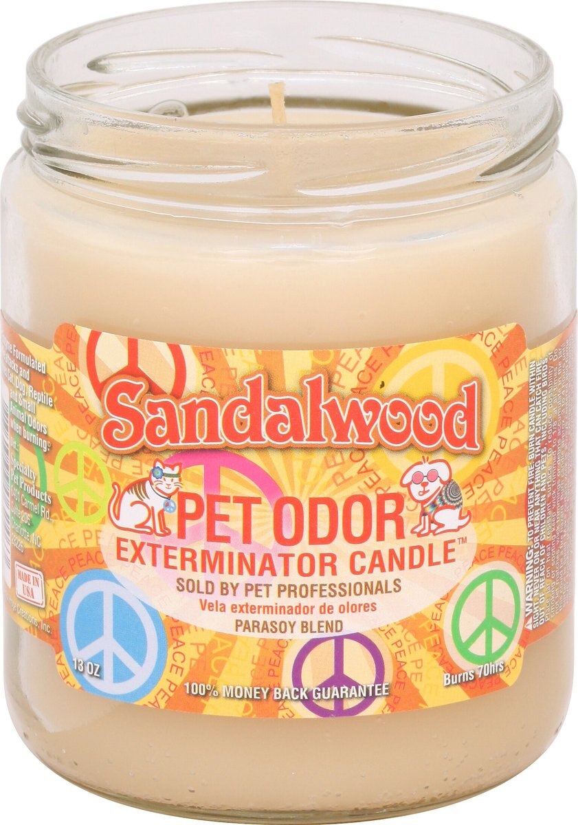 Pet Odor Exterminator Sandalwood Deodorizing Candle