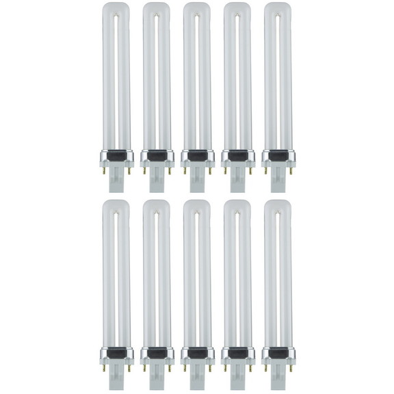 Sunlite PL13/SP30K/10PK 2 Pin Fluorescent 13W 3000...