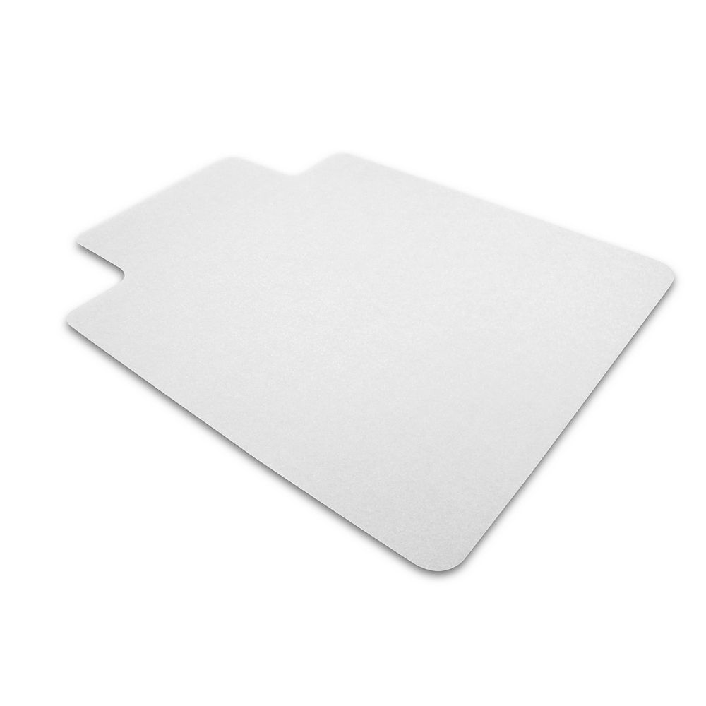 Floortex Advantagemat Vinyl Lipped Chair Mat for Carpets up to 3/4 Pile