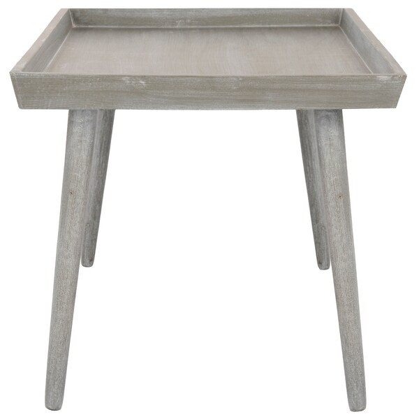 SAFAVIEH Nonie Slate Grey Coffee Table with Tray - 41.8