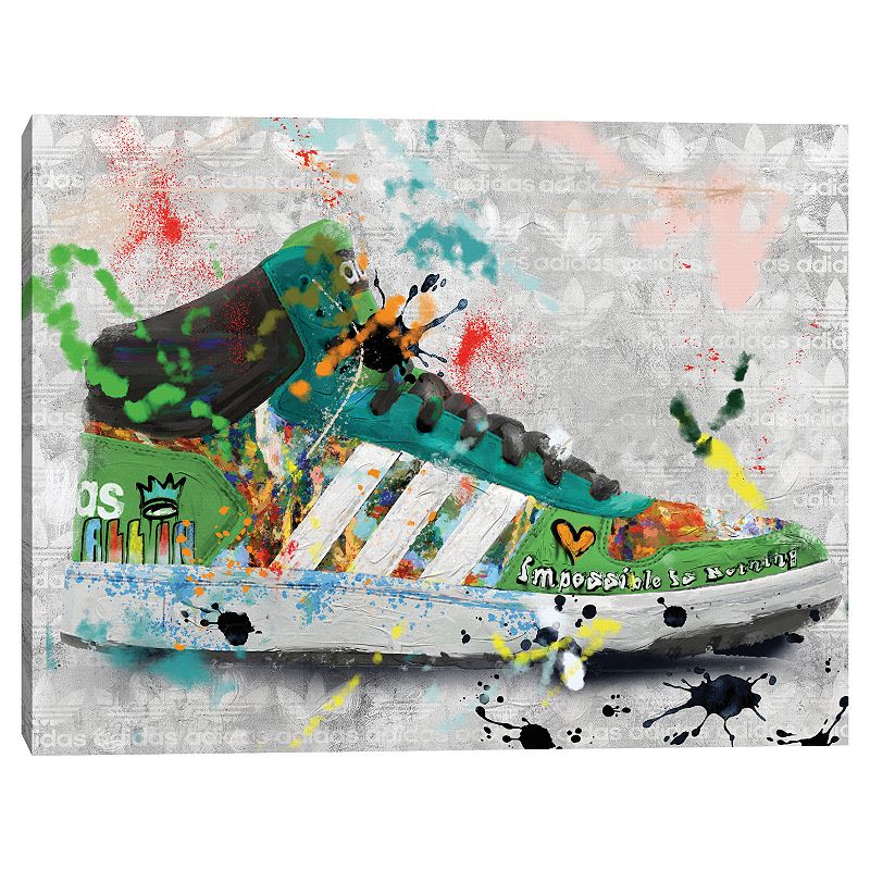 Street Feet IV Canvas Wall Decor