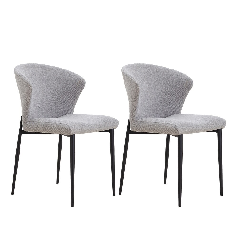 Dining Chairs set of 2  Upholstered Side Chairs  Adjustable Kitchen Chairs Accent Chair Cushion Upholstered Seat