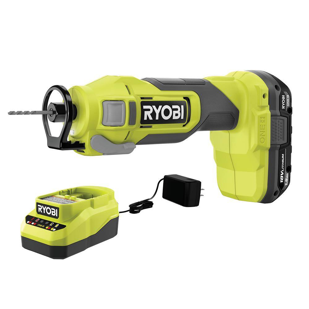 RYOBI ONE+ 18V Cut-Out Tool Kit with 1.5 Ah Battery and Charger PCL540K1