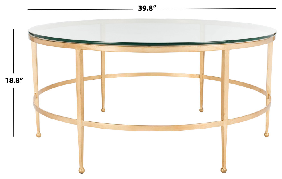 Safavieh Edmund Cocktail Table   Contemporary   Coffee Tables   by Safavieh  Houzz