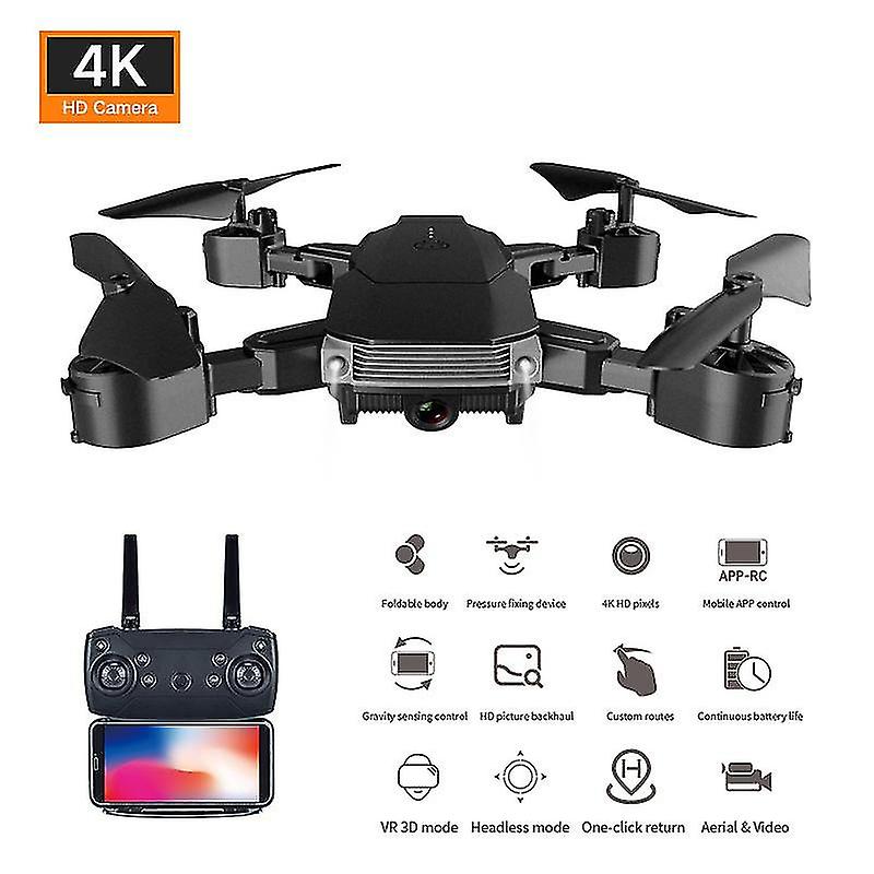 Mini Foldble Drone 4k/1080p Hd Dual Camera Professional Aerial Photography Quadcopter Fpv Helicopter Toy Vedio Recording