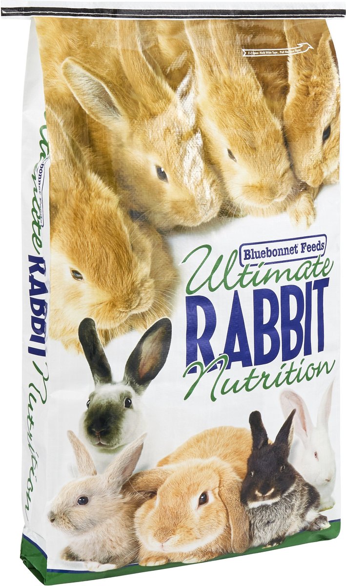 Bluebonnet Feeds Rabbit Booster 16% Protein Rabbit Food， 50-lb bag