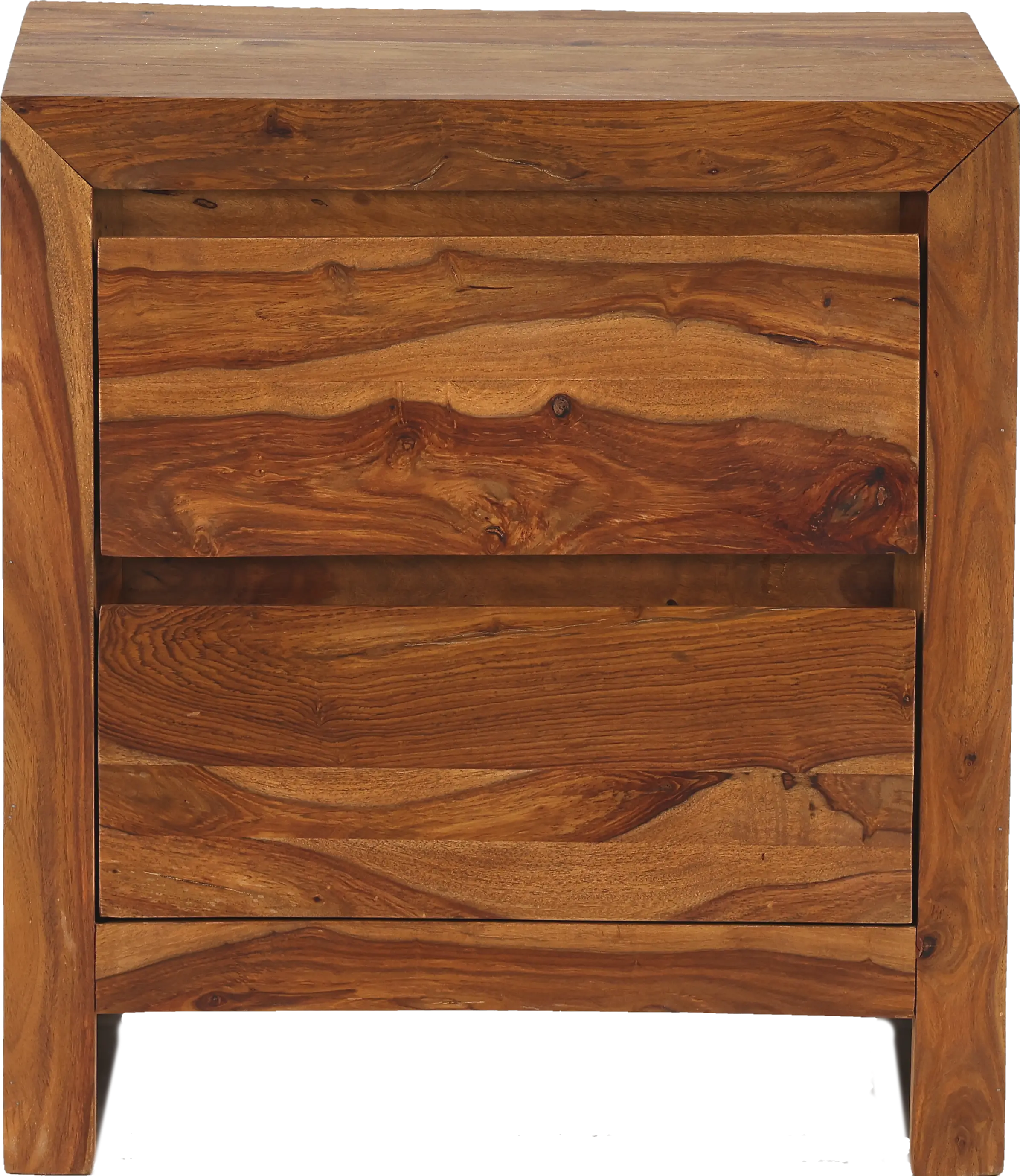 Hidden Haven Natural Nightstand